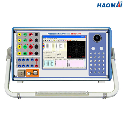 attrezzatura di prova del relè di protezione 44.75lb con lo schermo LCD a 8 pollici