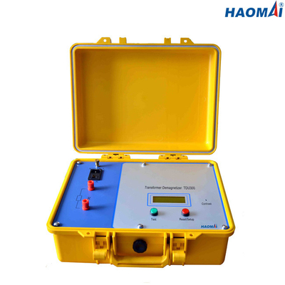 La prova portatile del trasformatore elettrico di HAOMAI ha messo il Demagnetizer leggero 10A