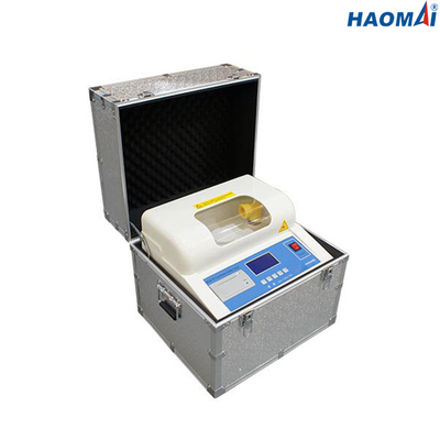 la macchina di prova di BDV dell'olio del trasformatore 80kV ha messo IEC60156 e ASTM Standrads