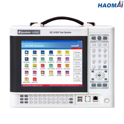 Prova mista di IEC 61850 di HAOMAI, 8,82 libbre di protezione del relè di attrezzatura di prova