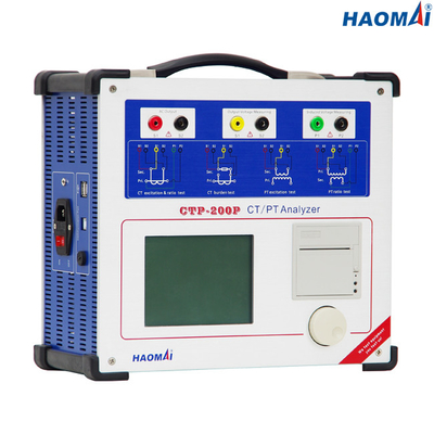 Prova portatile dell'analizzatore di 1Phase CT, 19,84 libbre di tester del trasformatore corrente